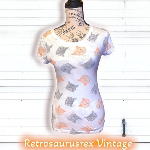 𝅺bundle Deal! Wound Up Cat Tee Shirt /  RNB Plaid Flannel Back to School Bundle - Picture 8 of 9